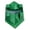 Green, variant on Pro Scooter Wheel Chock Parking Stand Fixed Scooter Dock Fits 100mm 120mm Wheels Kick Scooter Floor Storage Parking Bracket Multiple Colors