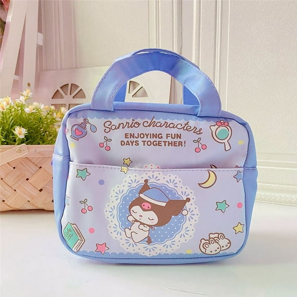 Kawaii Kitty Insulated Lunch Bag for Women, Reusable Large Capacity Lunch Box, Leakproof Lunch Tote Bag with Front Pocket, Lunchbox Container Thermal Cooler Bag Best Gifts For Children Ki