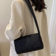 thumbnail image 1 of Bolso De Hombro Bolso cruzados de moda de mensajero con bolsillo con solapa de oficina de viaje con correa ancha, 1 of 7