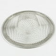 thumbnail image 3 of Paquete de 4 coladores de metal para fregadero de cocina, cesta de acero inoxidable de 1 pulgada para fregadero, desagüe de baño, tapón para desagüe de bañera, filtro para triturador de basura., 3 of 5