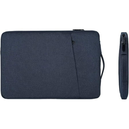 MHAWBL-15.6 Inch Portable Monitor Case Carrying Sleeve Compatible with Anyuse YxK Forhelp Newsoul KYY ASUS Zenscreen 15.6 Portable Monitors Computer Bag Navy Blue