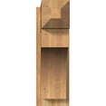 thumbnail image 2 of Ekena Millwork 8"W x 24"D x 24"H Westlake Rough Sawn Craftsman Outlooker, Western Red Cedar, 2 of 4