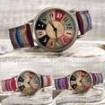 thumbnail image 2 of POINTERTECK Montres pour Femmes avec Motif Arc-en-Ciel Multicolore, 2 of 5