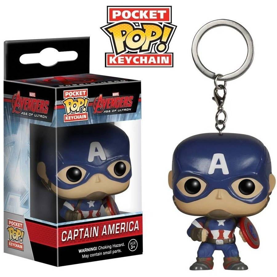 captain america keychain pop