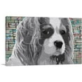 thumbnail image 1 of ARTCANVAS Cavalier Dog Breed Black White Canvas Art Print - Size: 26" x 18" (1.50" Deep), 1 of 9