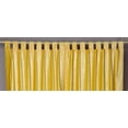 thumbnail image 2 of Lined-Yellow Tab Top  Velvet Curtain / Drape / Panel   - 43W x 63L - Piece, 2 of 3