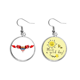 thumbnail image 1 of Canadá bandera emblema nacional Pendiente Sol Flor Pendiente Joyas Moda Unbranded M, 1 of 3