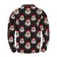thumbnail image 4 of Blusas y camisas de manga larga con cuello redondo Sudadera con capucha de cuello redondo para hombre Jersey estampado Top de manga larga Blusa de poliéster para hombre, 4 of 4
