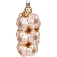 thumbnail image 2 of Bunch of Garlic Polish Mouth Blown Glass Christmas Ornament Tree Decoration, 2 of 3