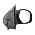 thumbnail image 4 of KarParts360 For Chevy Avalanche 2007-2013 Door Mirror Passenger Side | Power Glass | Heated | Manual Foldaway | Textured Black | Chrome Housing | Convex Type | Replacement For GM1321340 | 25776088, 4 of 4