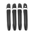 thumbnail image 1 of Cubierta de manija de puerta del automóvil Unique Bargains, cubierta de manija de puerta lateral, para Mazda CX-3 2016-2022, ABS, negro, 1 juego, 1 of 1