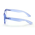 thumbnail image 2 of 2 Pairs Transparent Neon Color Deluxe Reading Glasses - Comfortable Stylish Simple Readers Magnification +3.75, 2 of 4