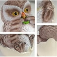 thumbnail image 2 of Cute Owlets Statue Adorable Owl Figurines For Home Office Garden Decor And Owl Lovers, 2 of 5