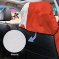 thumbnail image 5 of Garronmavis Canada Maple Leaf Car Seat Towel Cover 1 PC Sweat Resistant for Post Workout Easy 1 Minute Installation Includes Storage Bag Fits Cars SUVs Trucks Sedan Van, 5 of 9