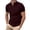 RD2, variant on IWRICH Men's Waffle Solid Color Polo Shirts Collared Short Sleeve Slim Fit Shirts Button up Casual Business Workwear White XL