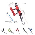 thumbnail image 4 of Toystoory Buceo Anti-perdida Lanyard Liberación rápida Cuerda telescópica para deportes acuáticos Blanco Deportes acuáticos Blanco, 4 of 6