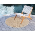 thumbnail image 3 of Rugs.com Jill Zarin Outdoor Collection Rug – 10' 8 Round Dark Beige Flatweave Rug Perfect For Kitchens, Dining Rooms, 3 of 9