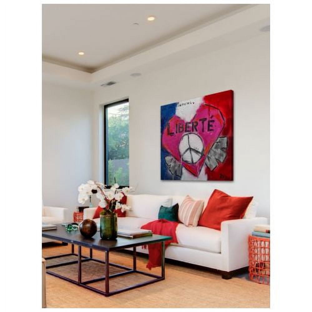 "Liberte" Painting Print on Canvas
