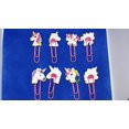 thumbnail image 4 of Bookmarks cute animals/flower/food/plants/unicorn shape bookmark paper clips (HTOOQ), 4 of 5