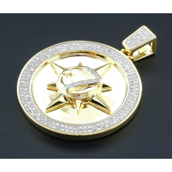 Jewelry For Less Genuine Diamond Five Percenter Pendant In 925 Customer Reviews