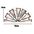thumbnail image 2 of Rustic Wall Art Decorative Windmill Wall Sculpture Home Decor, 2 of 6