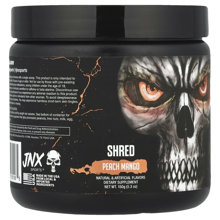 JNX Sports The Ripper!, Fat Burner, Peach Mango, 5.3 oz (150