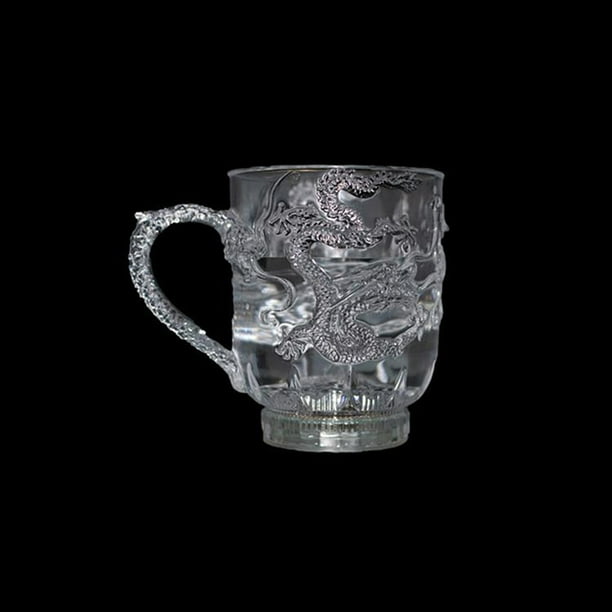 Led Flash Magic Color Changing Dragon Cup Water Activated Light Up Beer Coffee Milk Tea Wine Whisky Bar Mug Travel Gift Walmart Com Walmart Com