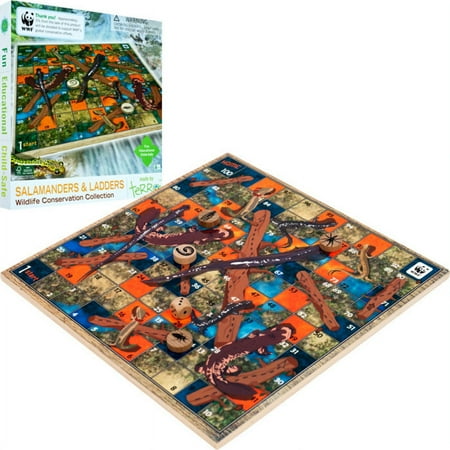 Zoo Animals The Ladder Game - High quality Wood - Great Gift