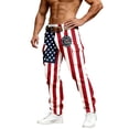 thumbnail image 4 of USA American Flag Jeans for Women & Men - 250th Anniversary Patriotic, Independent Heritage Style Straight Leg Pants, USA Long Sleeve Matching Bottoms, 4 of 4