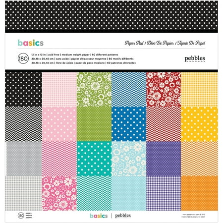 Pebbles Single-sided Paper Pad 12