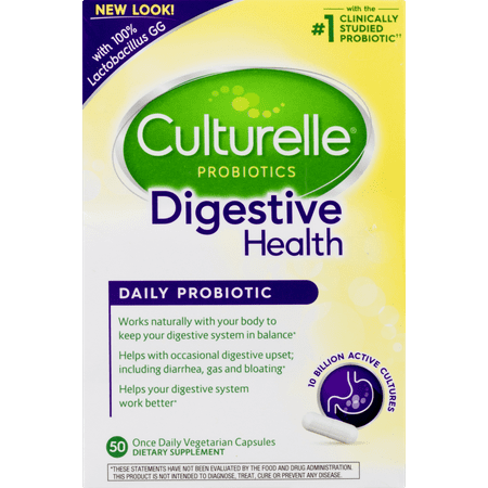 Culturelle Digestive Health Daily Probiotic, 50 (Best Probiotic For Intestinal Health)