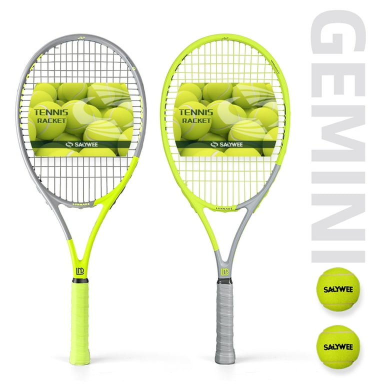 SALYWEE Gemini Series Tennis Racket Carbon Fiber 50-60lbs 285g