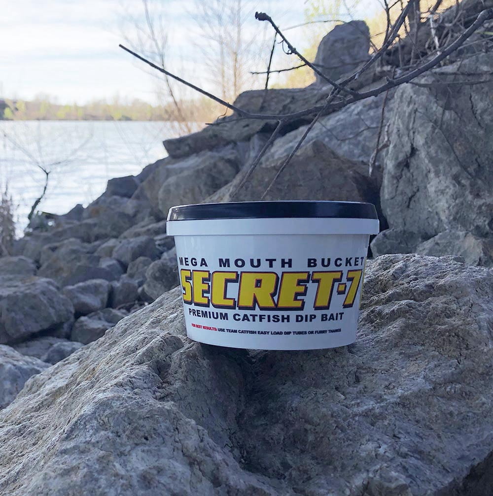 Team Catfish Secret 7 Dip Bait, 16 oz.