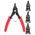 thumbnail image 1 of 1 Set Multi-functional Snap Ring Plier Tool 4 In 1 Interchangeable Circlip Plier, 1 of 3