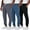 Set 4, variant on Real Essentials 3 Pack: Men's French Terry Fleece Active Casual Jogger Sweatpants with Pockets (Available in Big & Tall)