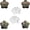 Big, variant on Metal Plant Support Ring for Garden, Heavy-Duty Peony & Dahlia Cage, Decorative Grow-Through Ring, Orchid Clip, Stackable Flower Support for Indoor & Outdoor Plants  (Big)