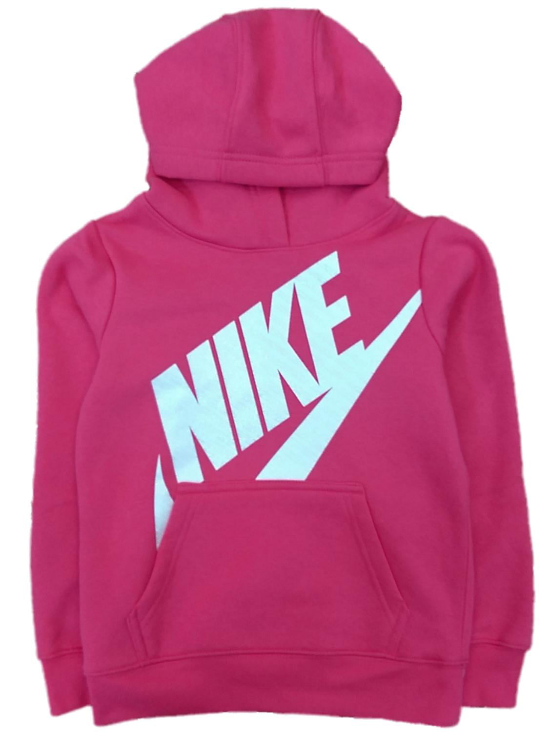 hot pink hoodie nike