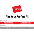 thumbnail image 3 of Hanes Ultimate Mens Big  Tall X-Temp Cool Comfort Ankle Socks, 10-Pair Pack, 3 of 6
