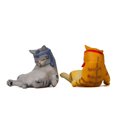 thumbnail image 1 of Figura de PVC de Garden Sculpture, gato borracho relajado, 3,9 cm, 1 of 1