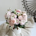 thumbnail image 5 of Artificial Hydrangea, Peony and Berry Floral Combination, Five Stem Faux Flower Arrangement for Wedding and Home Decor, Elegant Table Centerpiece, Sophisticated Gift Idea, 5 of 9
