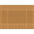 thumbnail image 1 of Ahgly Company Machine Washable Indoor Rectangle Transitional Dark Orange Area Rugs, 2' x 5', 1 of 7