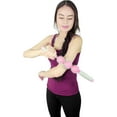 thumbnail image 5 of Muscle Roller Stick 3 Ball, Restore Pressure Point Muscle Roller Massage Stick with Soft Spikes for Reducing Body Muscle Soreness (Pink), 5 of 5