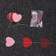 thumbnail image 4 of Decoraciones para San Valentín, adornos para San Valentín, regalos para San Valentín, decoraciones en forma de corazón para San Valentín, letrero colgante de papel., 4 of 8