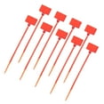 thumbnail image 1 of Uxcell 100 Pcs Etiquetas de Marcador de Cable, Etiquetas de Brida de Nylon de 6.3 Pulgadas Escriturables Autolock para Organización y Marcado, Rojo, 1 of 4