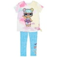 thumbnail image 5 of L.O.L. Surprise! Bon Bon Little Girls T-Shirt and Leggings Outfit Set Little Kid to Big Kid, 5 of 5