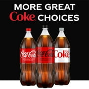 Coca-Cola Zero Sugar Soda Pop Bottle, 2 Liters