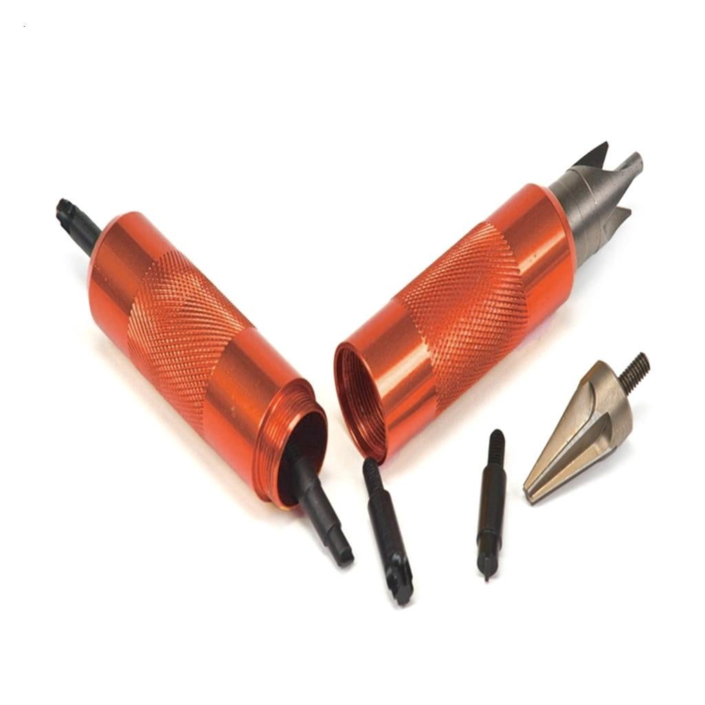 CEORPER Case Prep Multi-Tool Multifunctional Case Chamfer Deburring Tool Portable Aluminum Alloy+Steel For Metal/Plastic/Wood