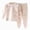H01-Pink, variant on TOWED22 Toddler Baby Boy Fall Winter Outfit Waffle Solid Color Long Sleeve Sweatshirts Stretch Jogger Pants Newborn Clothes Set Size:6-12 M,Color:Light Pink