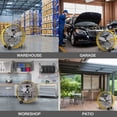 thumbnail image 5 of Achazel 30 Inch Industrial Drum Fan, 2-Speed Heavy Duty 1300 CFM Air Circulation High Velocity Floor Fan for Warehouse Workshops Garage Cooling Yellow, 5 of 7