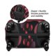 thumbnail image 2 of Balery pink butterfly Funda de equipaje, fundas para maletas, elástica, lavable, protector de maletas, compatible con maletas de 18 a 32 pulgadas-X-Large, 2 of 7